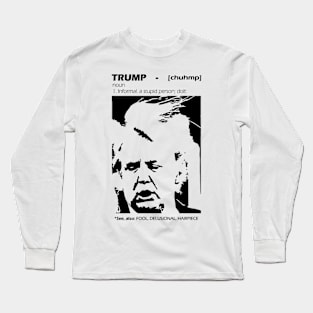 Donald Trump Dictionary Long Sleeve T-Shirt